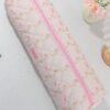 1PC Pink Bowknot And Flower Pattern Hair Dryer Storage Bags Hair Curler Storage Bags For Travel Portable Hair Dryer Storage Bag Travel Portable Multifunctional Cosmetic Bag Cosmetic Storage Travel Toile (3)
