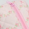 1PC Pink Bowknot And Flower Pattern Hair Dryer Storage Bags Hair Curler Storage Bags For Travel Portable Hair Dryer Storage Bag Travel Portable Multifunctional Cosmetic Bag Cosmetic Storage Travel Toile (4)
