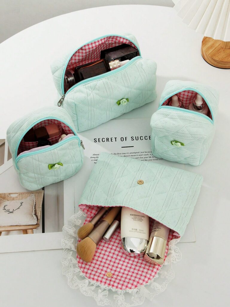 1Pc Multifunctional Cosmetic Bag Makeup Bag Wallet Pouch Portable Cosmetics Brush Storage Clutch With Zipper Closure For Lipstick Brush Skincare Mobile Phone Coin Small Items For Home Travel Vacation An (6) 1Pc Multifunctional Cosmetic Bag Makeup Bag Wallet Pouch Portable Cosmetics Brush Storage Clutch With Zipper Closure For Lipstick Brush Skincare Mobile Phone Coin Small Items For Home Travel Vacation An (6)