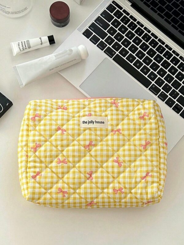 Bowknot Makeup Bag Makeup Pouch Skincare Bag Set Gifts For Friends